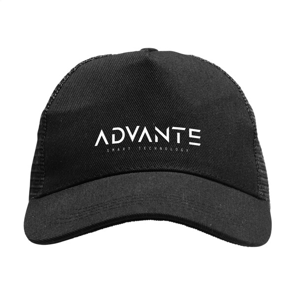 Trucker Recycled Cotton casquette - Noir