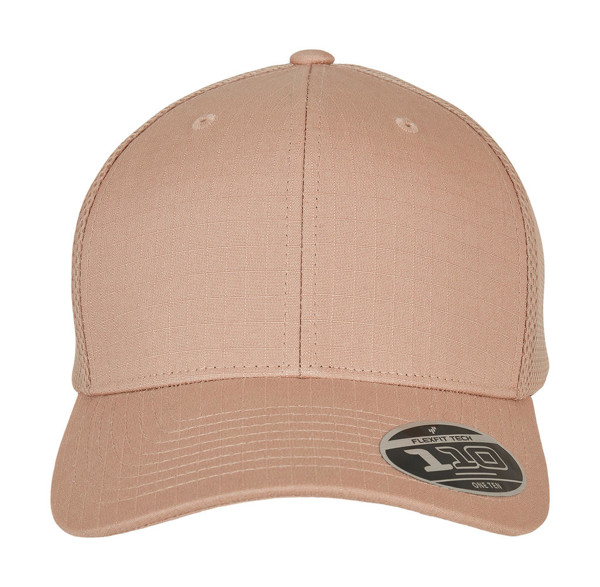 110 Flexfit Ripstop Mesh Cap - Khaki / ONE SIZE