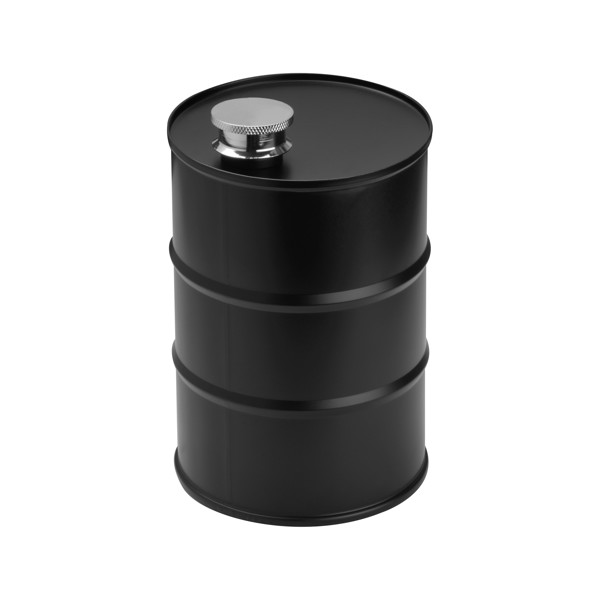 BLAIR Hordó formájú flaska, 600 ml - Black