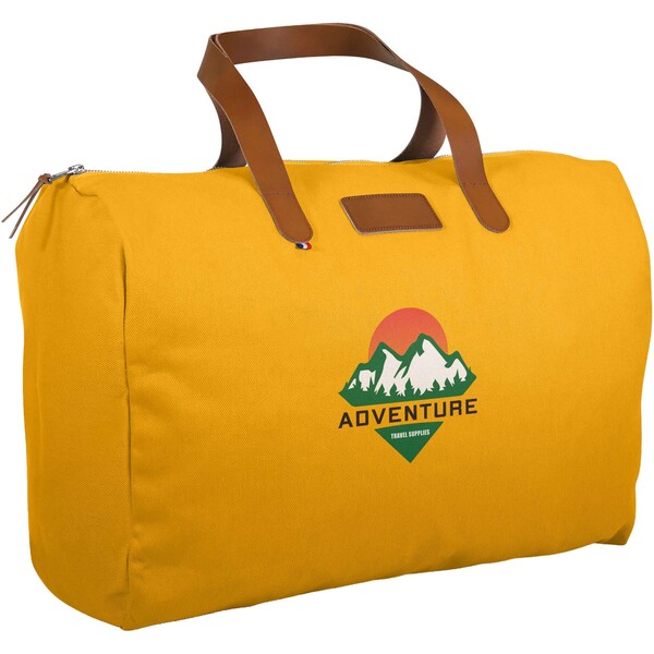 Citizen Green Rondeau organic cotton travel bag - Yellow