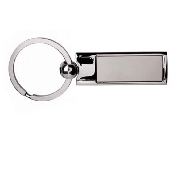 Legend metal keyring