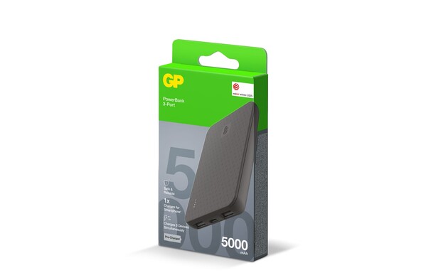 GP B+ Series Powerbank 5000 mAh - Noir