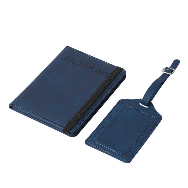 Travel Set Visa - Navy Blue