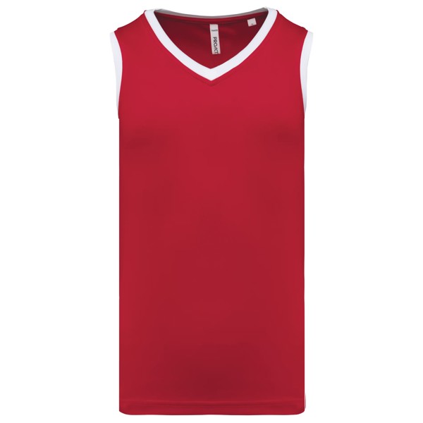 T-shirt de basquetebol de homem