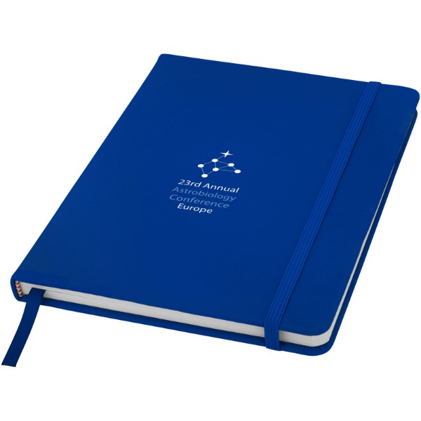 Carnet de notes A5 Spectrum avec pages blanches - Bleu Royal