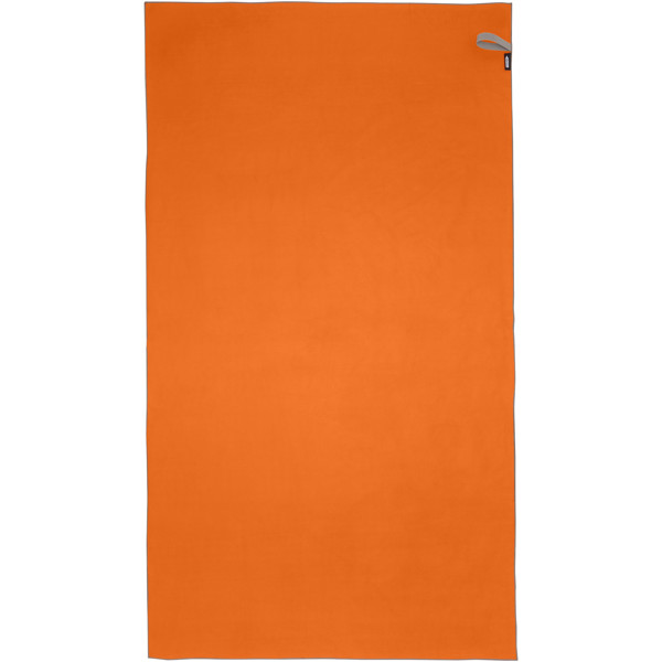 Serviette Pieter certifiée GRS ultra-légère et à séchage rapide 100 x 180 cm - Orange