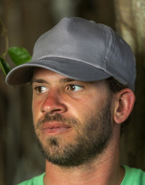 Boston 5-Panel Printers Cap - Aqua / ONE SIZE