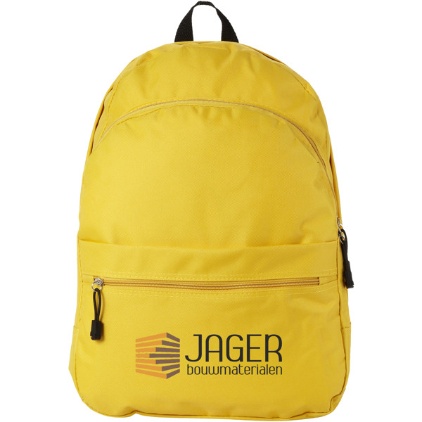 Trend 4-compartment backpack 17L - Yellow