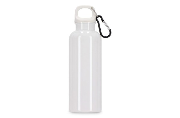 Bouteille d'eau Nina R-PET 500 ml Couleur dure - Blanc
