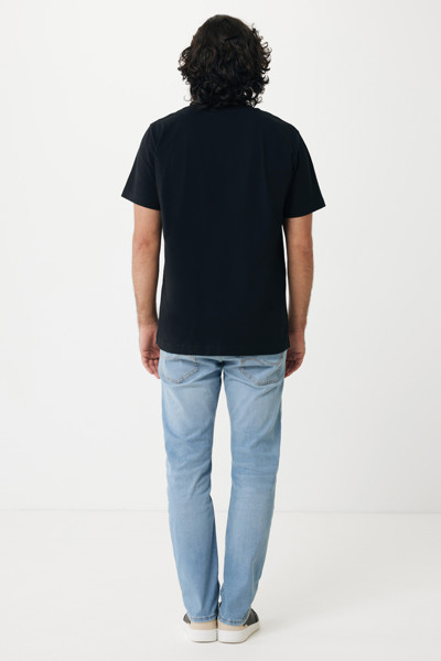 T-shirt coupe décontractée en coton recyclé IQONIQ Kakadu - Noir / XXL