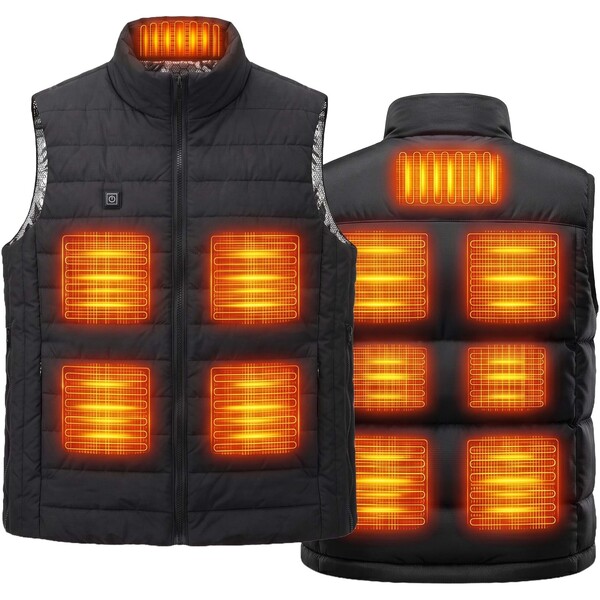 SCX.design G03 ThermoVest – vyhřívaná vesta - Černá / XXL