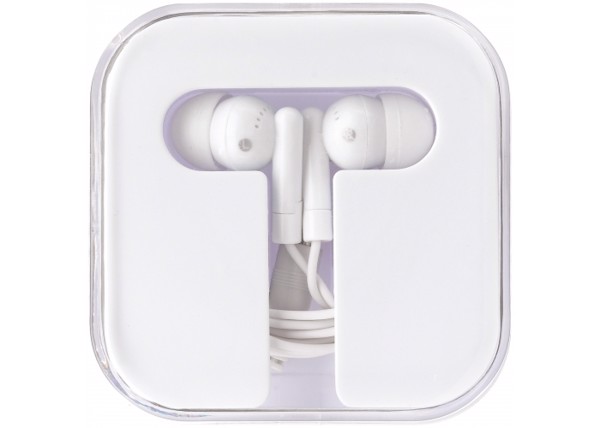 In-ear earplugs - White