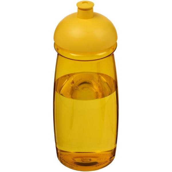 Sportovní láhev s kupolovitým víčkem H2O Pulse® 600 ml - Žlutá