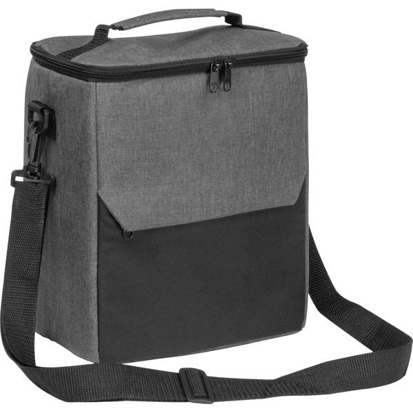 Cooler bag made from RPET RANDALL - Silvergrey