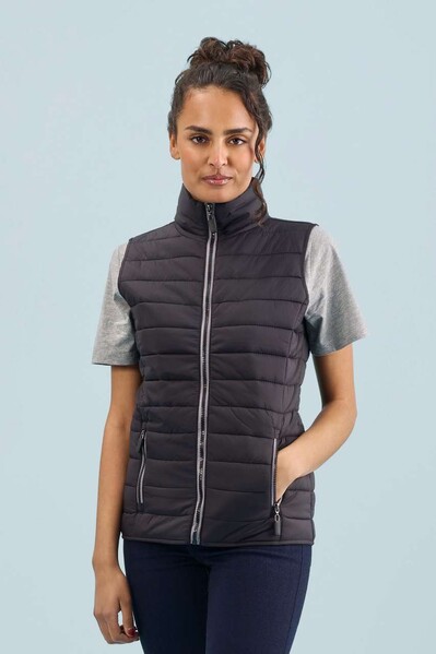 Sol's Wave Women - Lightweight Bodywarmer - Metal Grey / L