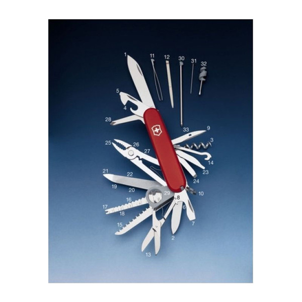 Pocket Knife Victorinox SWISSCHAMP Red