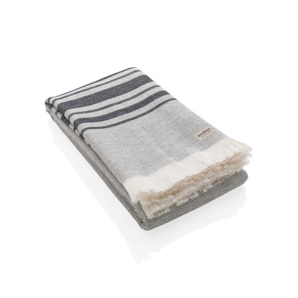 Serviette Hammam Ukiyo Yumiko AWARE™ Made in Europe - Noir