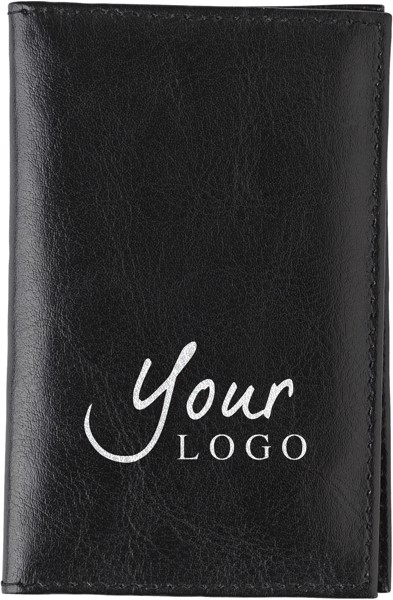 Porte-feuille et porte-cartes RFID en cuir Lee
