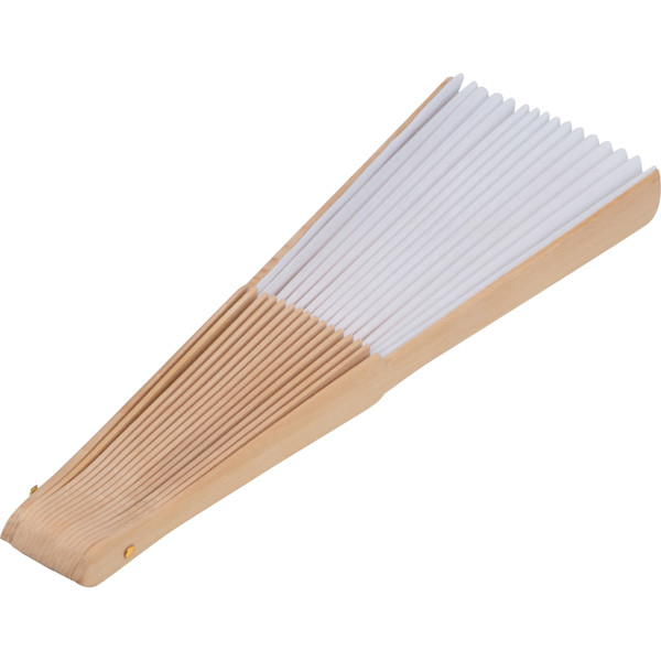 Hand fan GERTA - White