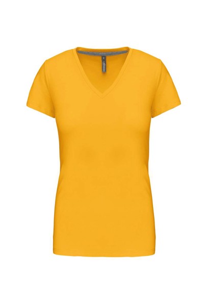 Ladies' Short-Sleeved V-Neck T-Shirt