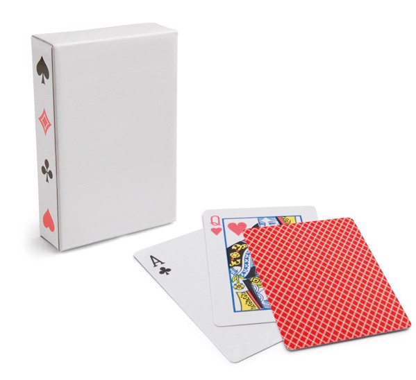 CARTES. Pack of 54 cards - Red