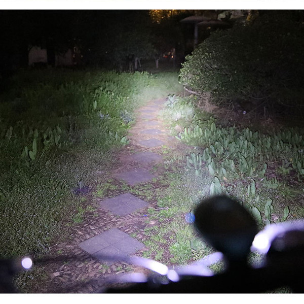 Bicycle light with horn