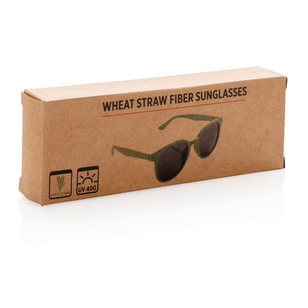 Wheat straw fibre sunglasses - Green