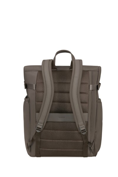 Samsonite - Essentis Laptop Rolltop Backpack 15.6" - Dark Taupe