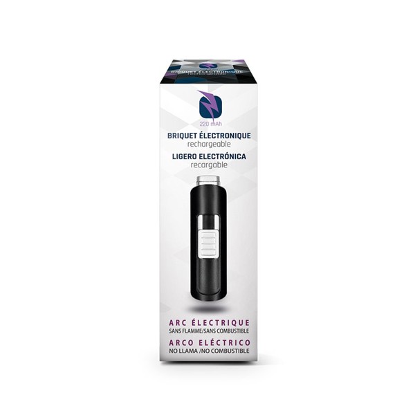BRIQUET ELECTRONIQUE A ARC ELECTRIQUE SANS FLAMME SANS COMBUSTIBLE
