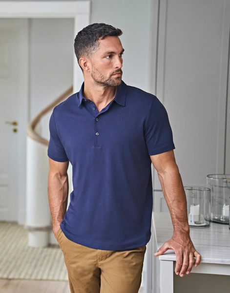 Pima Cotton Polo - White / S