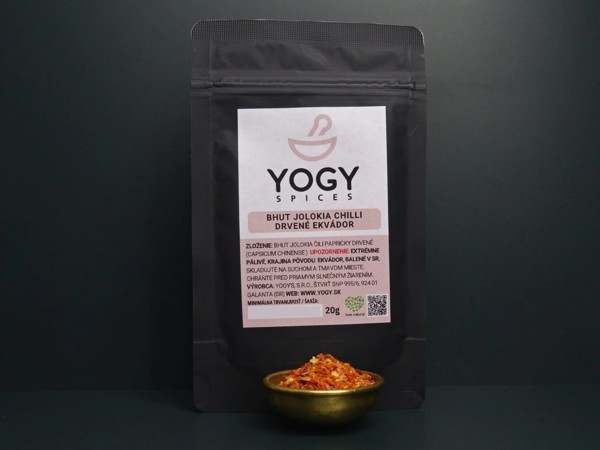 Bhut Jolokia chilli drvené Ekvádor 20g