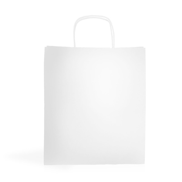 Saco Papel Kraft 100G/M2 27X31x16cm - Branco