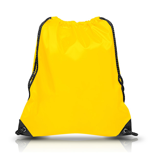 Saco Mochila Em P-210D - Amarelo