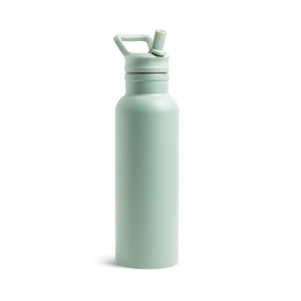 Bouteille Isotherme De 500 Ml Avec Paille - Vert Pistache