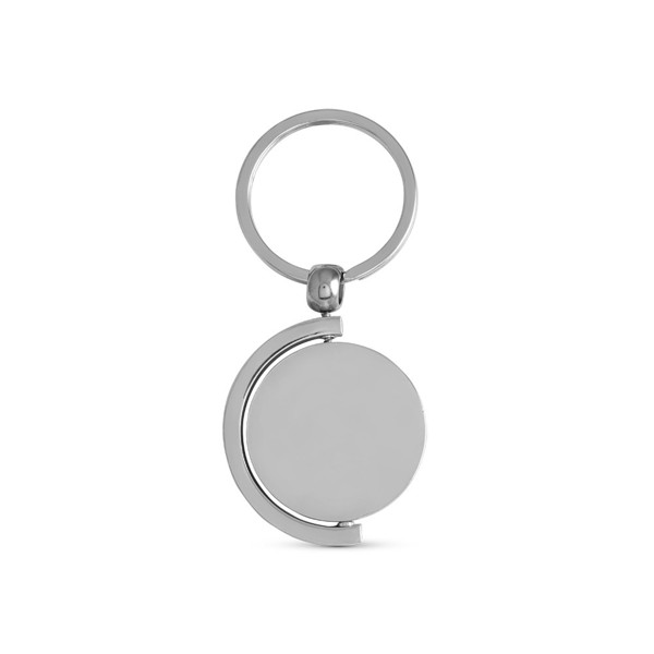 HOMER ROUND. Porte-clés rond en bambou