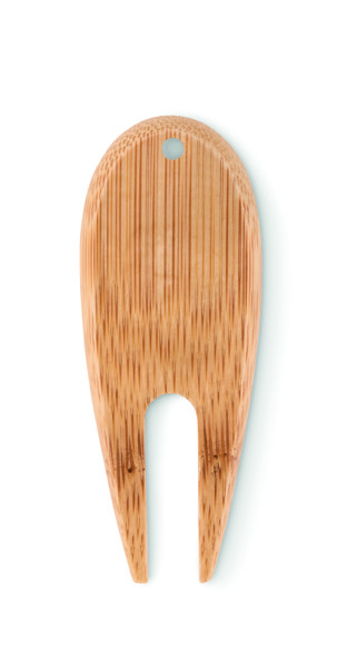 Bamboo golf divot tool Bogey
