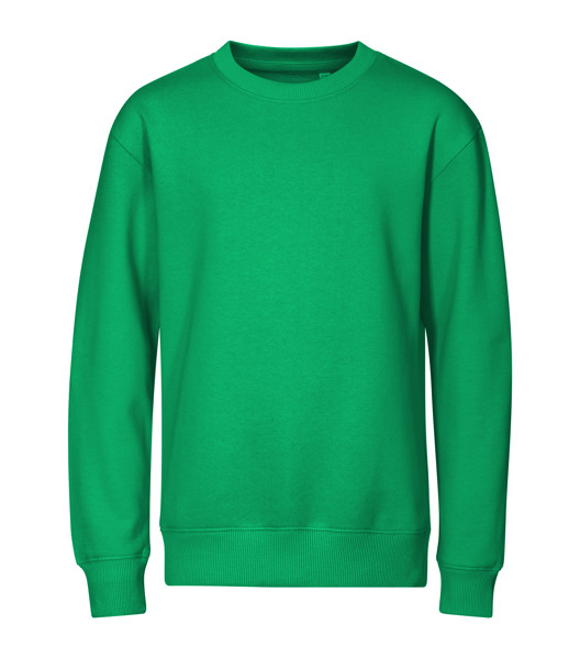 Mikina Dětská Malfini® Crew - Středně Zelená / 158 cm/12 let