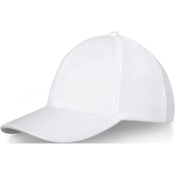 Drake Trucker Kappe mit 6 Segmenten - weiss