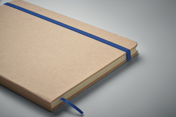 Carnet A5  à couleur révélée Route - Bleu