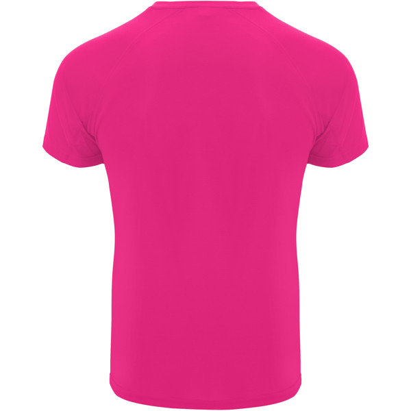 T-shirt Bahrain en maille piquée à manches courtes pour homme - Pink Fluor / S