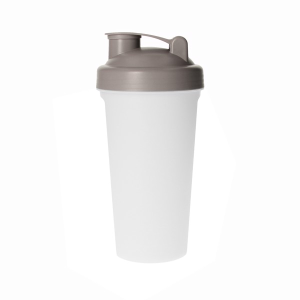 Bio-Shaker "Protein" 0,6 L - Transluzent / Haselnuss