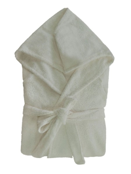 Quick-Dry Bathrobe Women - Ivory / L/XL
