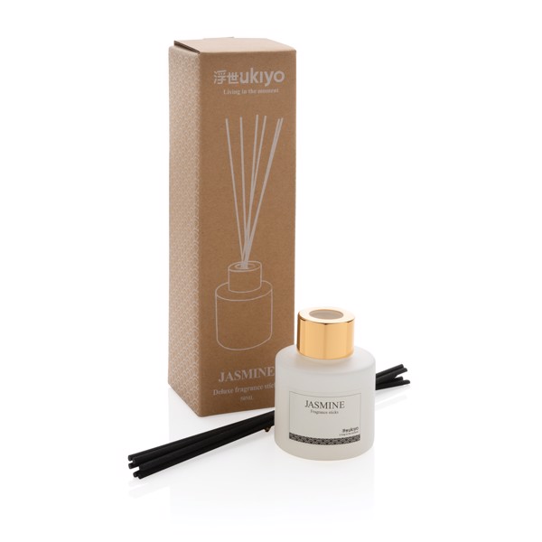 Ukiyo incense sticks, jasmine scent, 50ml - White