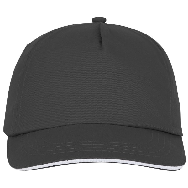 Styx 5panel Sandwich cap - Stormgrå