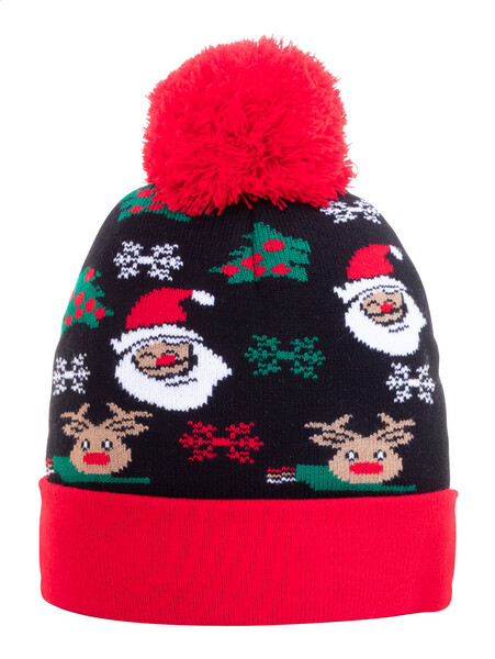 Weihnachts-Mütze Morkved - Mehrfarbig