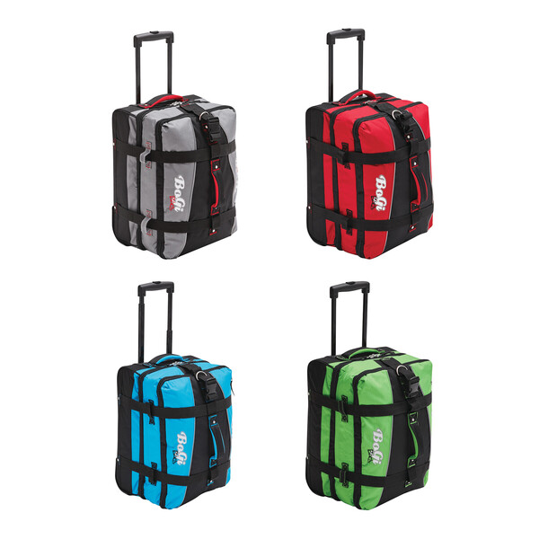 Trolley travel bag BoGi S BOGI S - black / grey