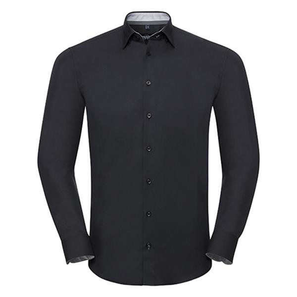 Camisa Ultimate Stretch 130G - 75%Algodão/ 25%Lycra - Preto / M