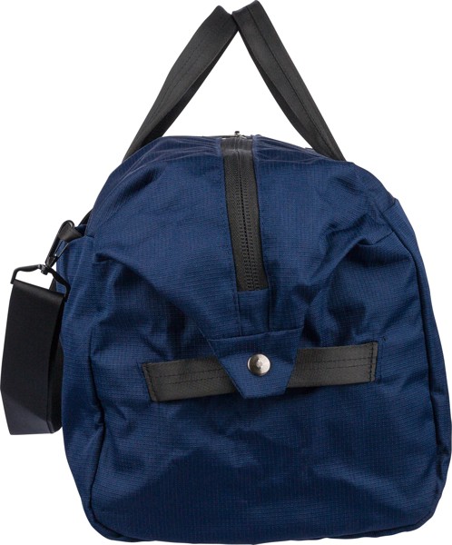 rPET (300D) polyester Ocean Bound sporttas Niv - zwart