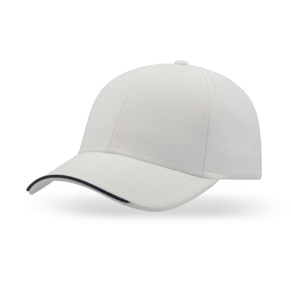 Boné Estoril S, 100% Poliéster Reciclado - Branco