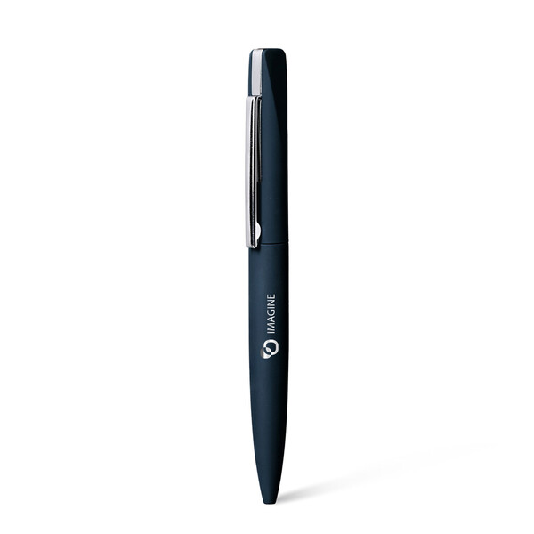 SIM - BND66 - Stylo à bille à torsion en acier inoxydable recyclé